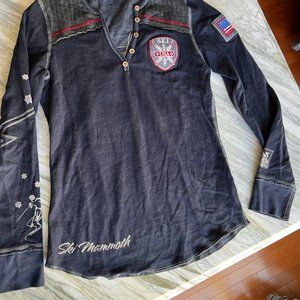 AlpnRock Mammoth Themed Top